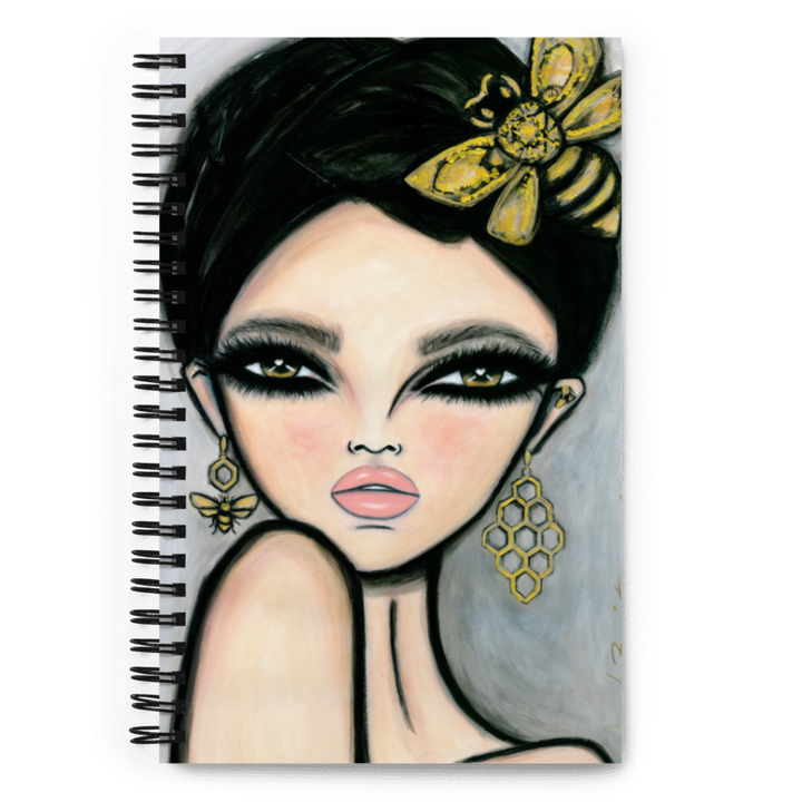 Spiral notebook Queen Bee