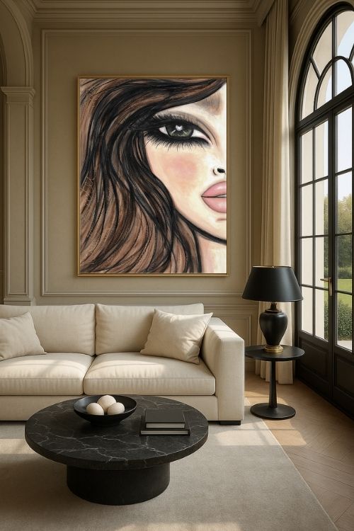 Flow Velvet Wall Art