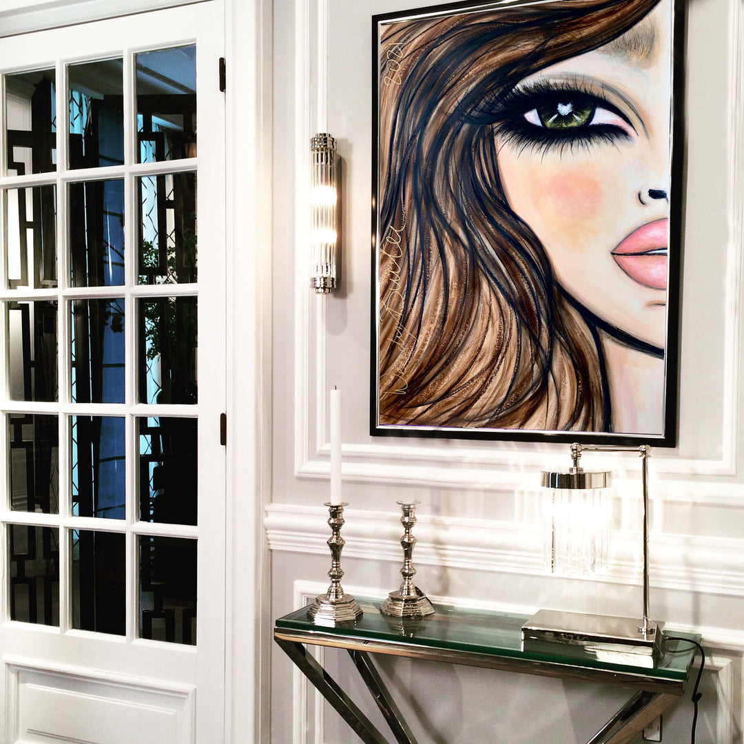 Flow Velvet Wall Art
