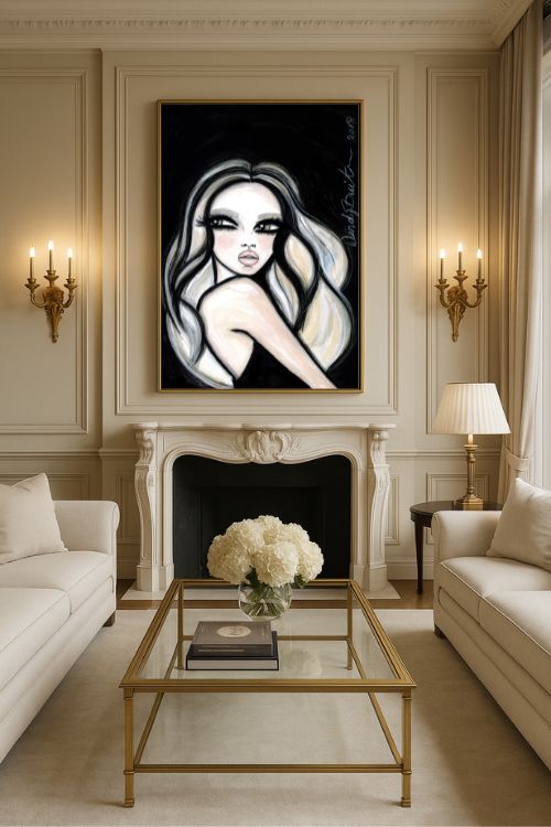 Goldilocks Velvet Wall Art