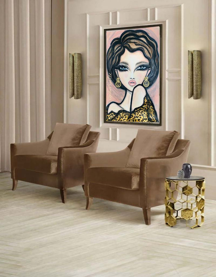 Gucci Galore Velvet Wall Art