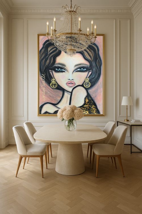 Gucci Galore Velvet Wall Art