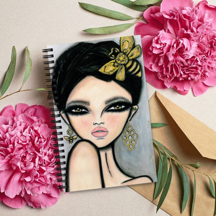 Spiral notebook Queen Bee