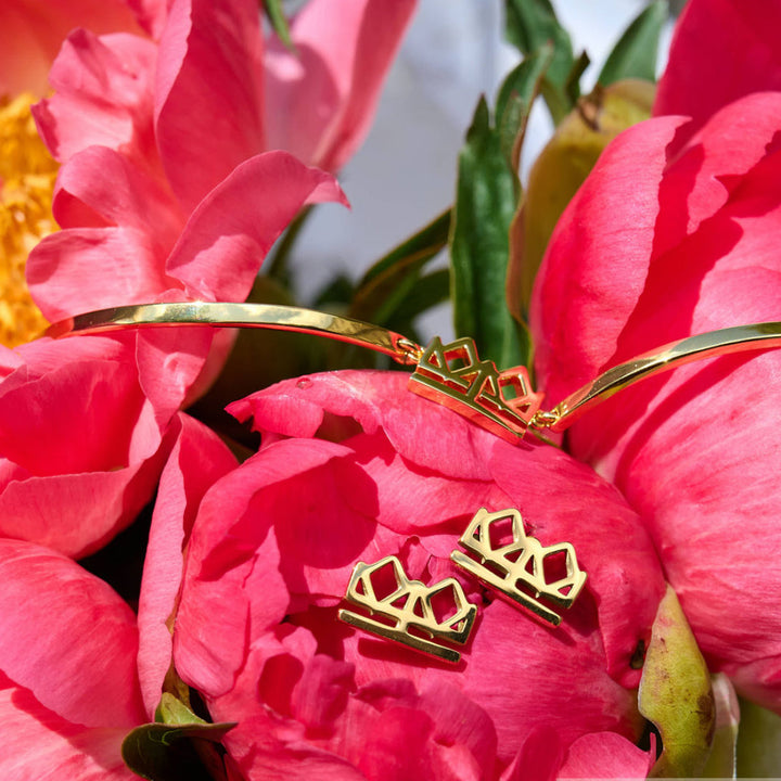Clous d'oreilles Signature Crown