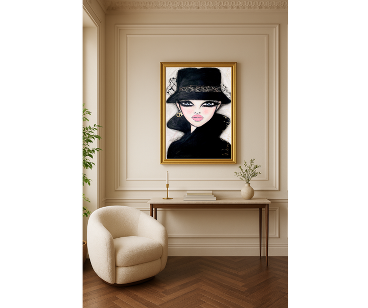 Miss Dior Velvet Wall Art