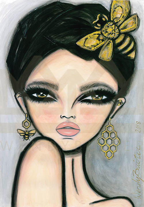 Queen Bee Gloss Panel Edition
