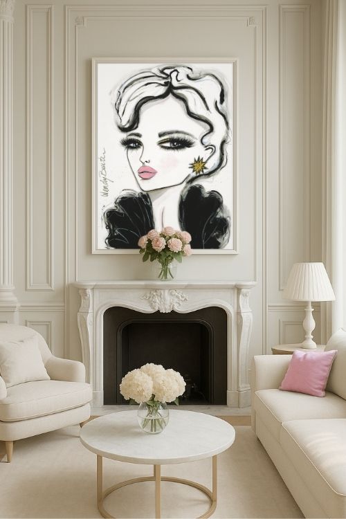 Rock Glam Velvet Wall Art