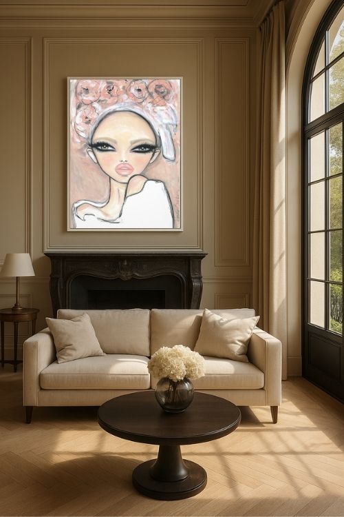 Serene Velvet Wall Art
