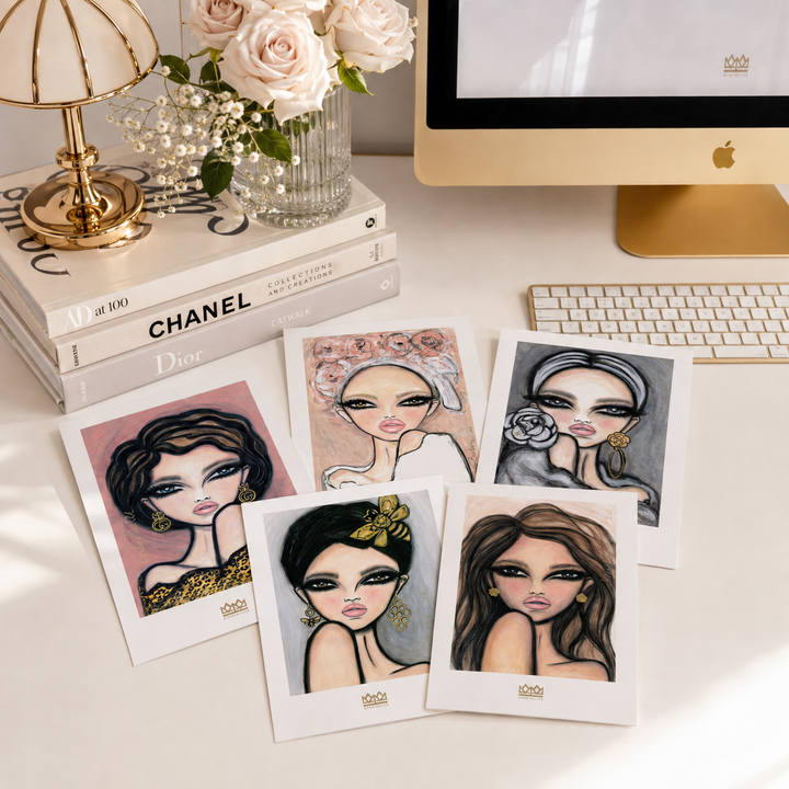 The Five Muses — Art Card Collection of Five