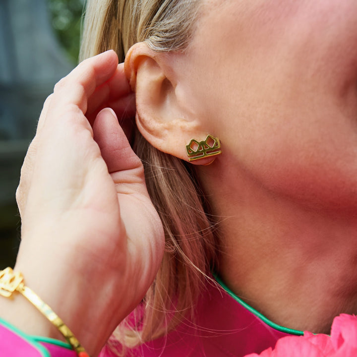 Wendy Buiter Crown Studs