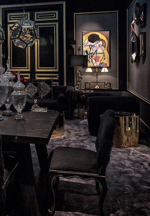 The Kiss Velvet Wall Art