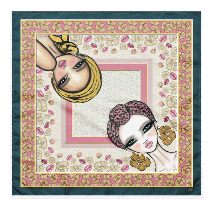 Le Jardin des Muses - Art Bandana Scarf