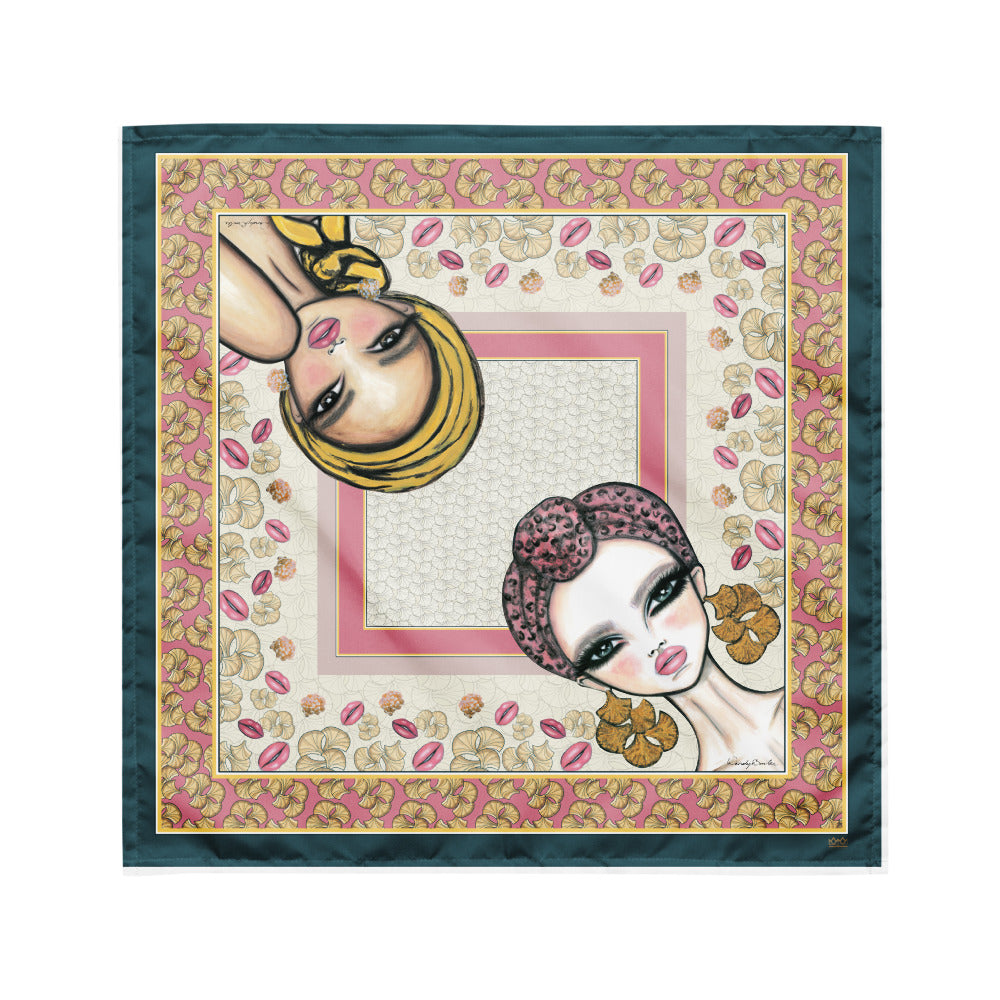 Le Jardin des Muses - Art Bandana Scarf