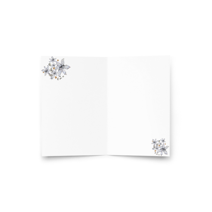 Fleur du Voile - Greeting card - Lavender Veil