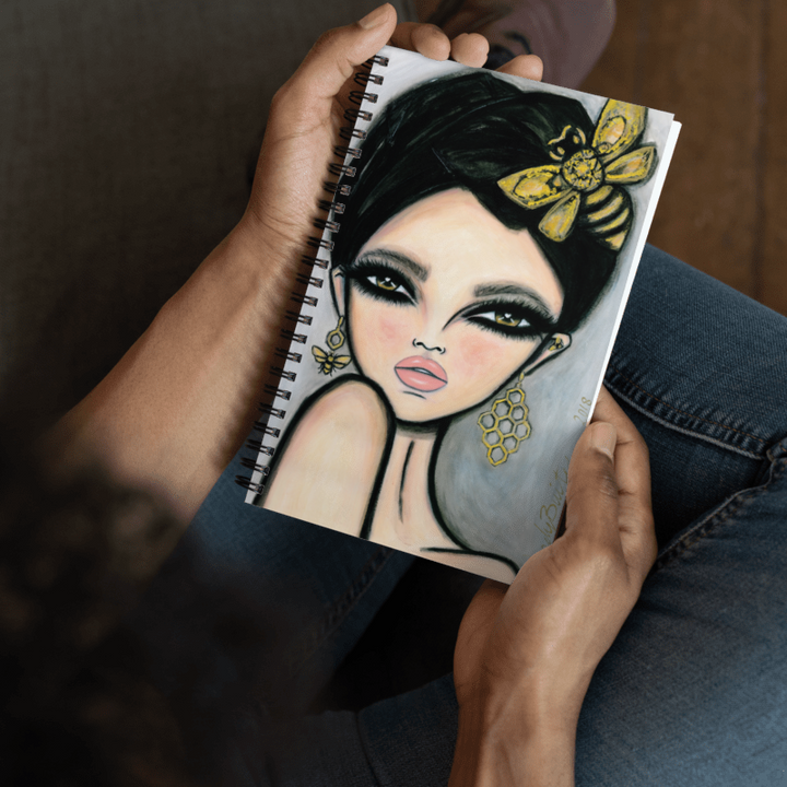 Spiral notebook Queen Bee