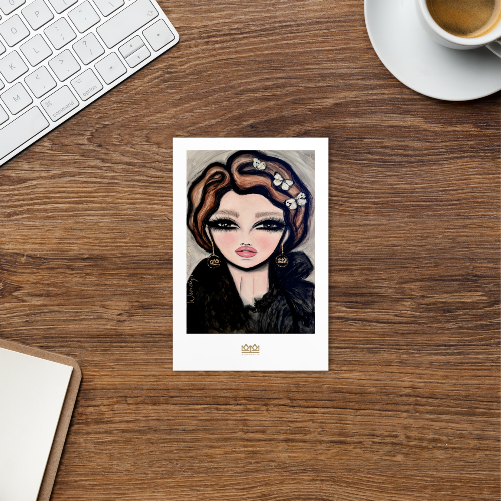 Art card Papillon de la Cour