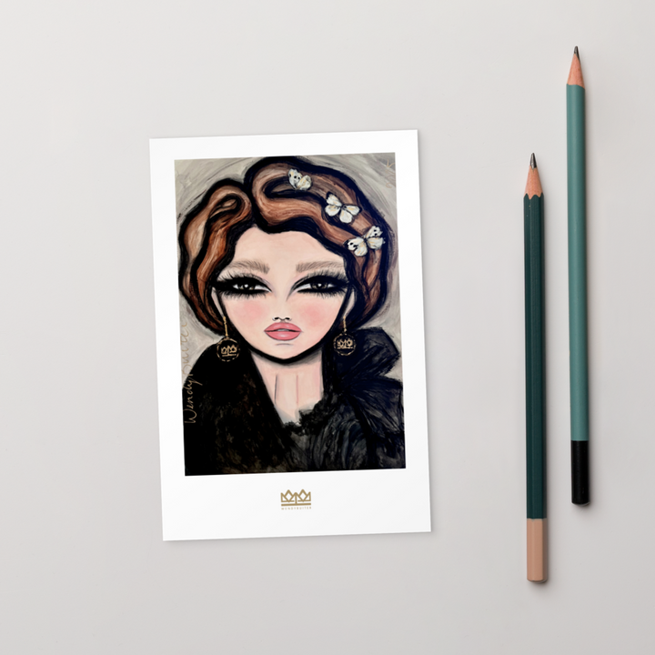 Art card Papillon de la Cour