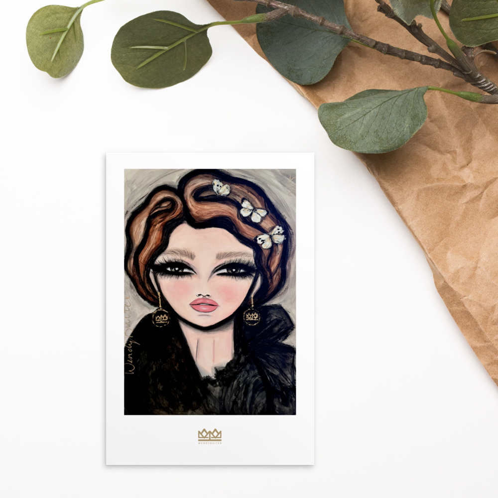 Art card Papillon de la Cour