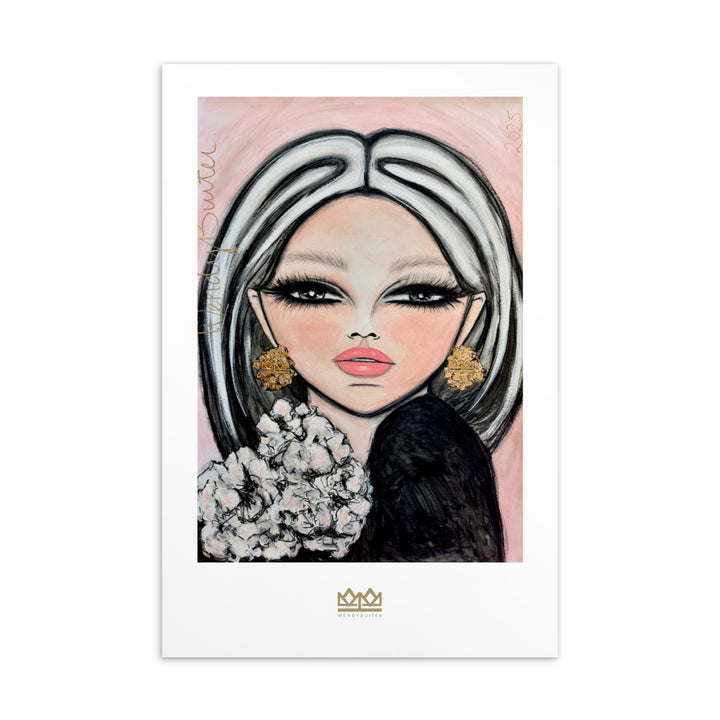 Art card Fleur de Minuit