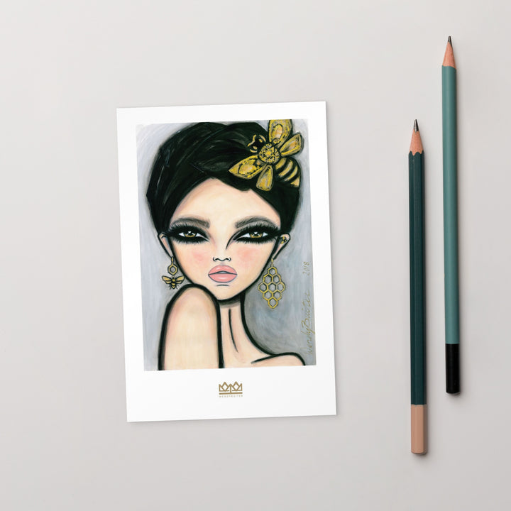 Art card Queen Bee
