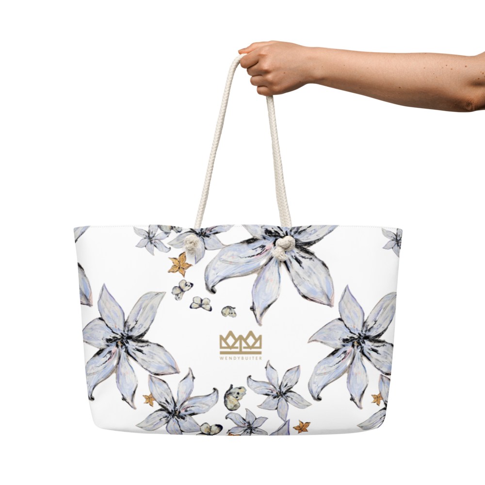 Fleur du Voile - Oversized weekender bag