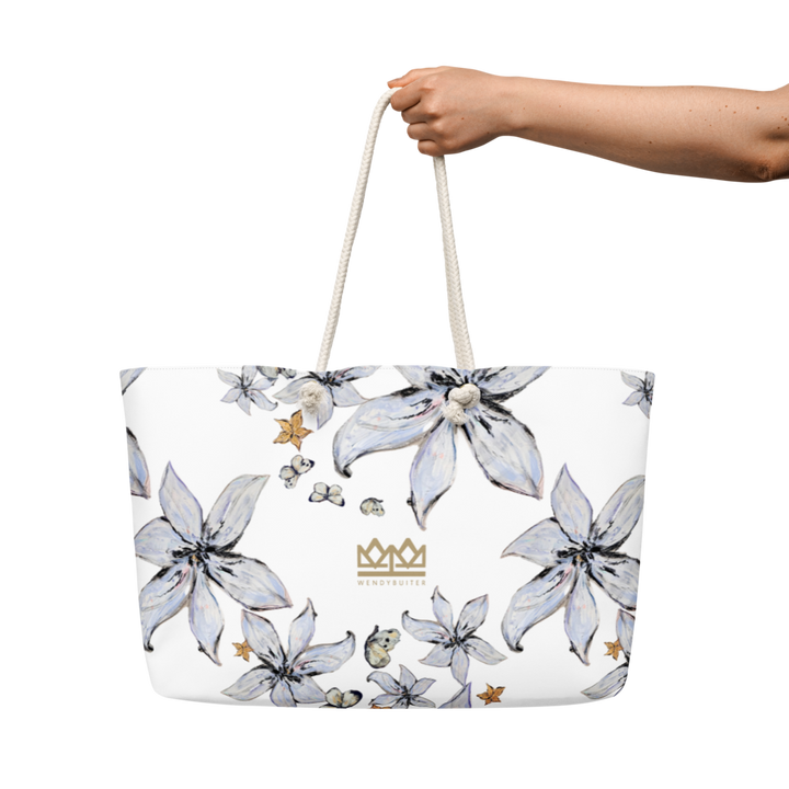 Fleur du Voile - Oversized weekender bag
